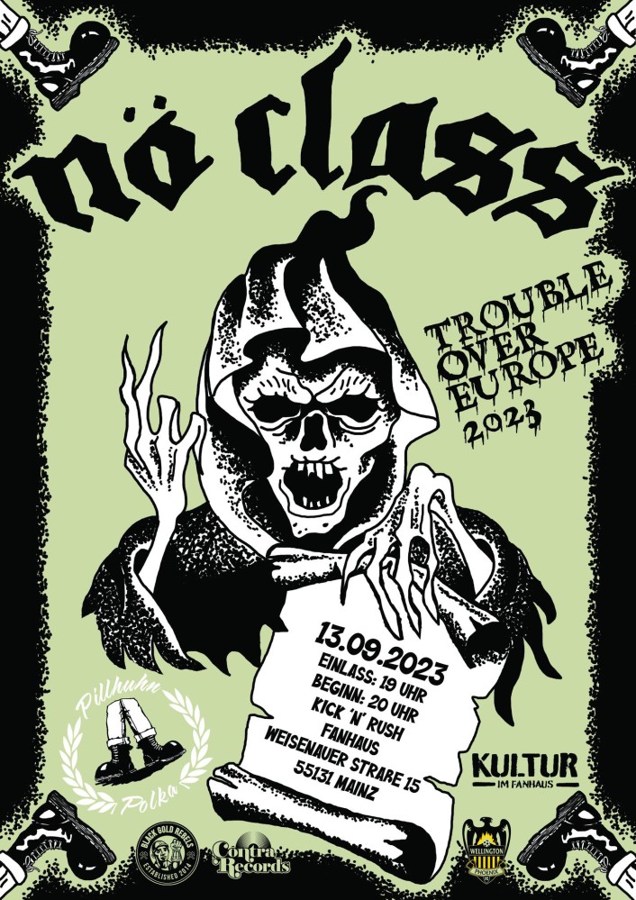 No Class + Pillhuhn Polka Flyer