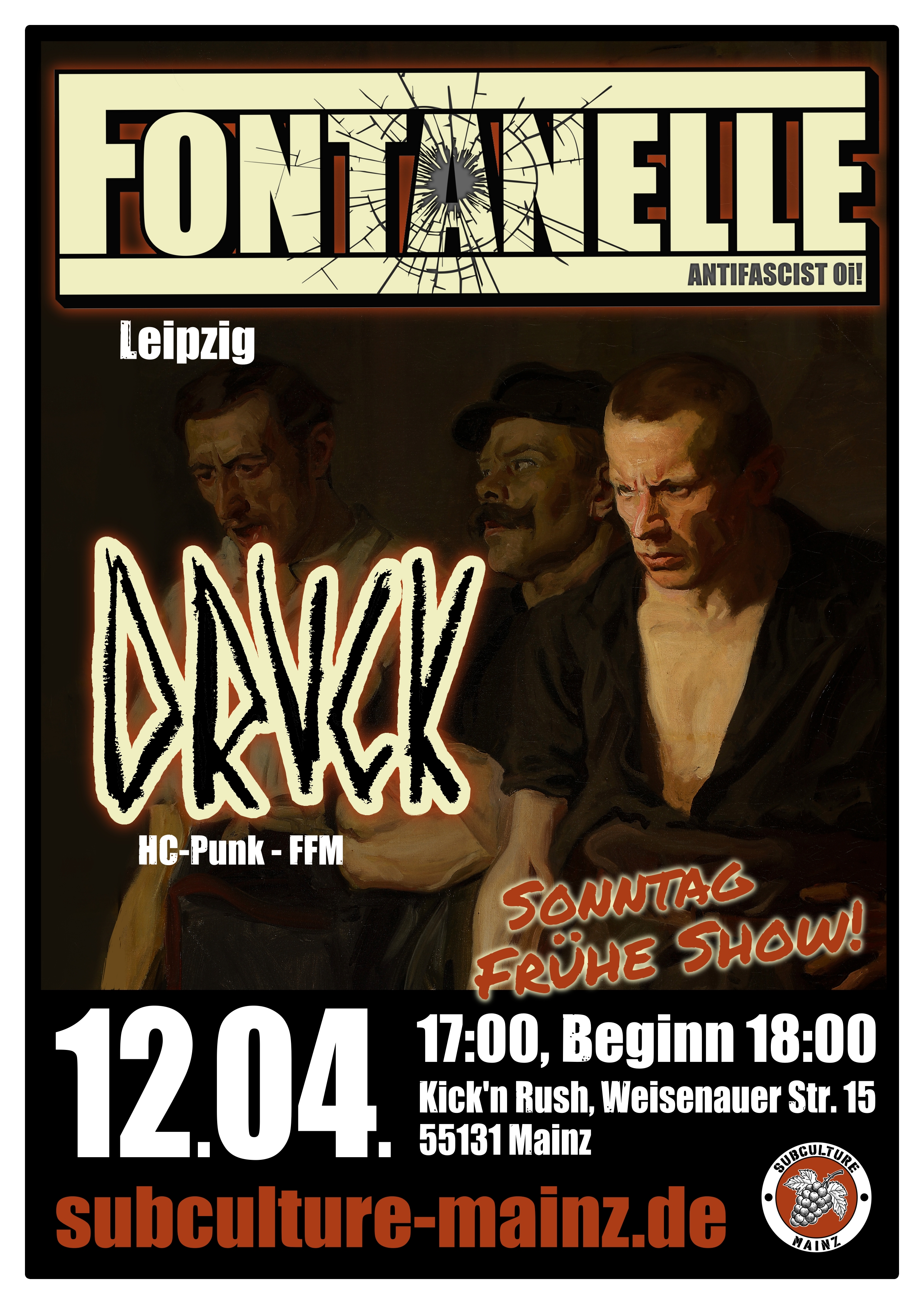 Fontanelle + Druck Flyer