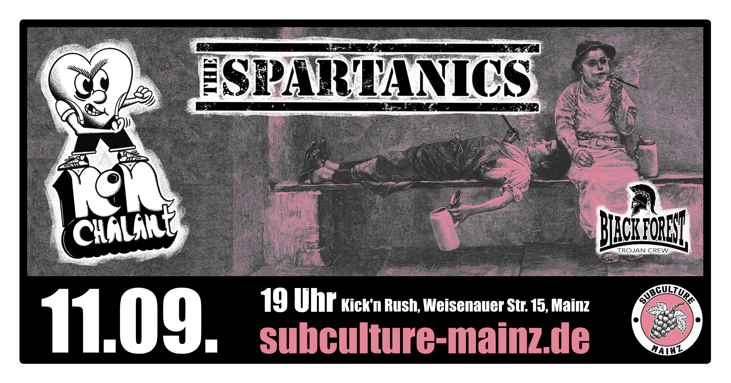 The Spartanics + Nonchalant
