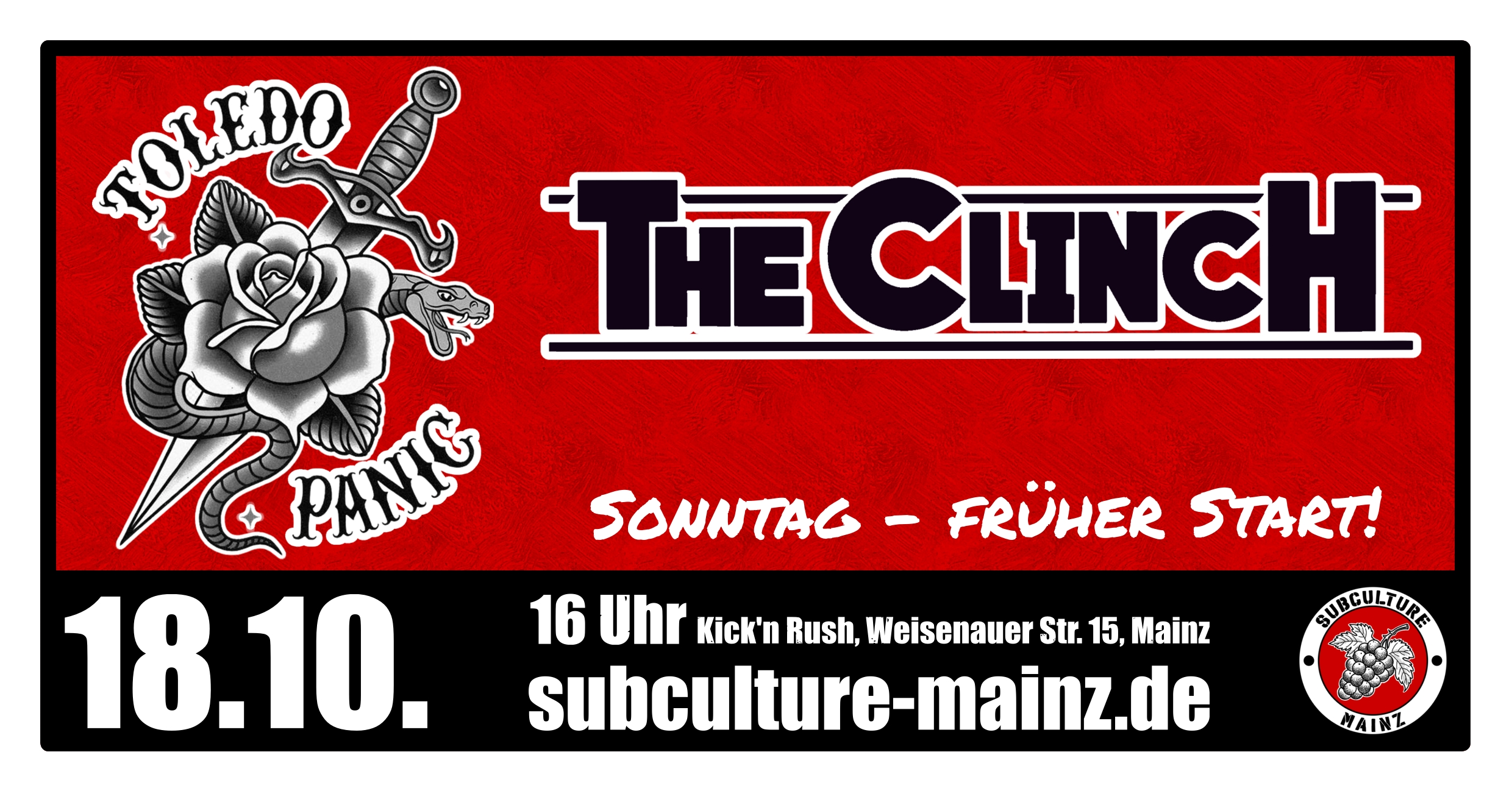 The Clinch + Toledo Panic